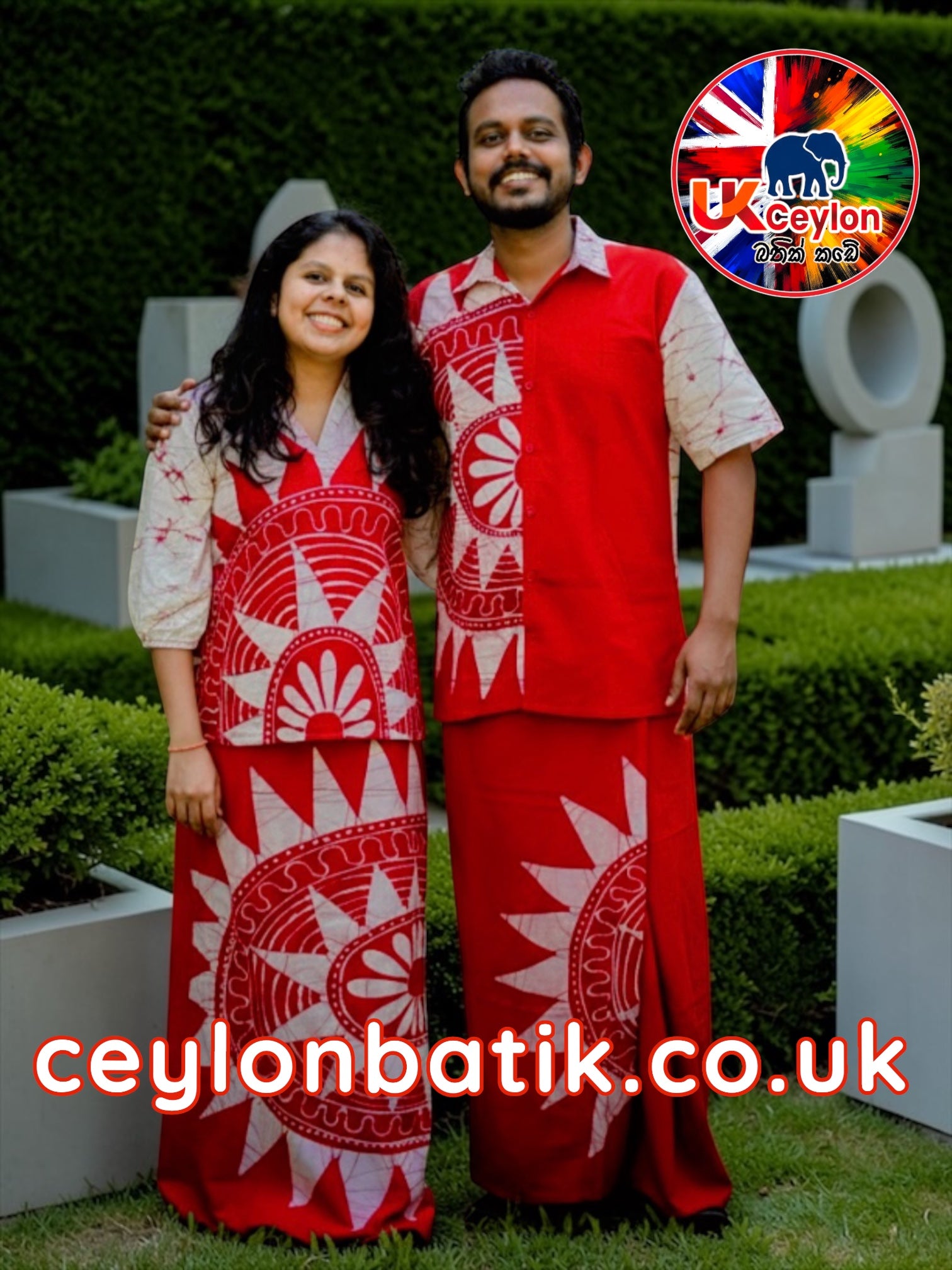 Handcrafted Batik Lungi Set (Medium ) | Awurudu Edition 2026