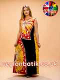 Handcrafted Batik Long Frock Awurudu Edition 2026