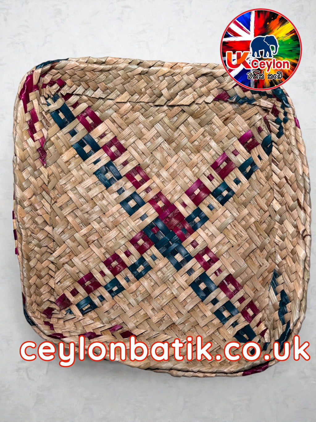 Handwoven Pan Basket 8-10" | අඟල් 8-10 පං වට්ටිය | අවුරුදු කැවිලි වට්ටි