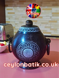 CocoBrew Twin-Handle Tea Cont | පොල්කටු තේ බාහලන