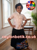 Little Ceylon Avurudu Royal Batik Set – Boys Sarong & Shirt | Awurudu Edition 2026