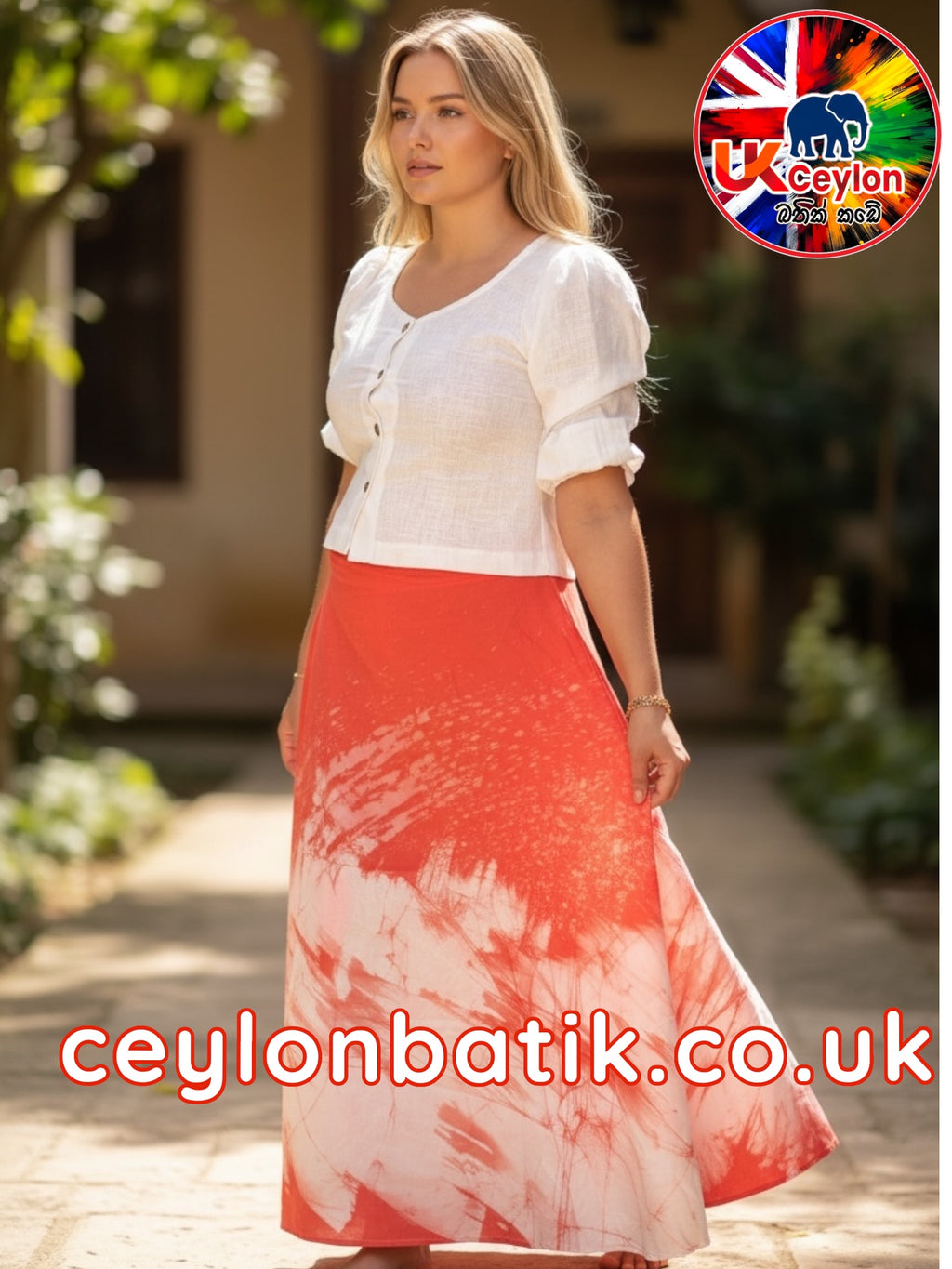 Handcrafted Batik Wrap Around Skirts (Free Size)| Awurudu Edition 2026