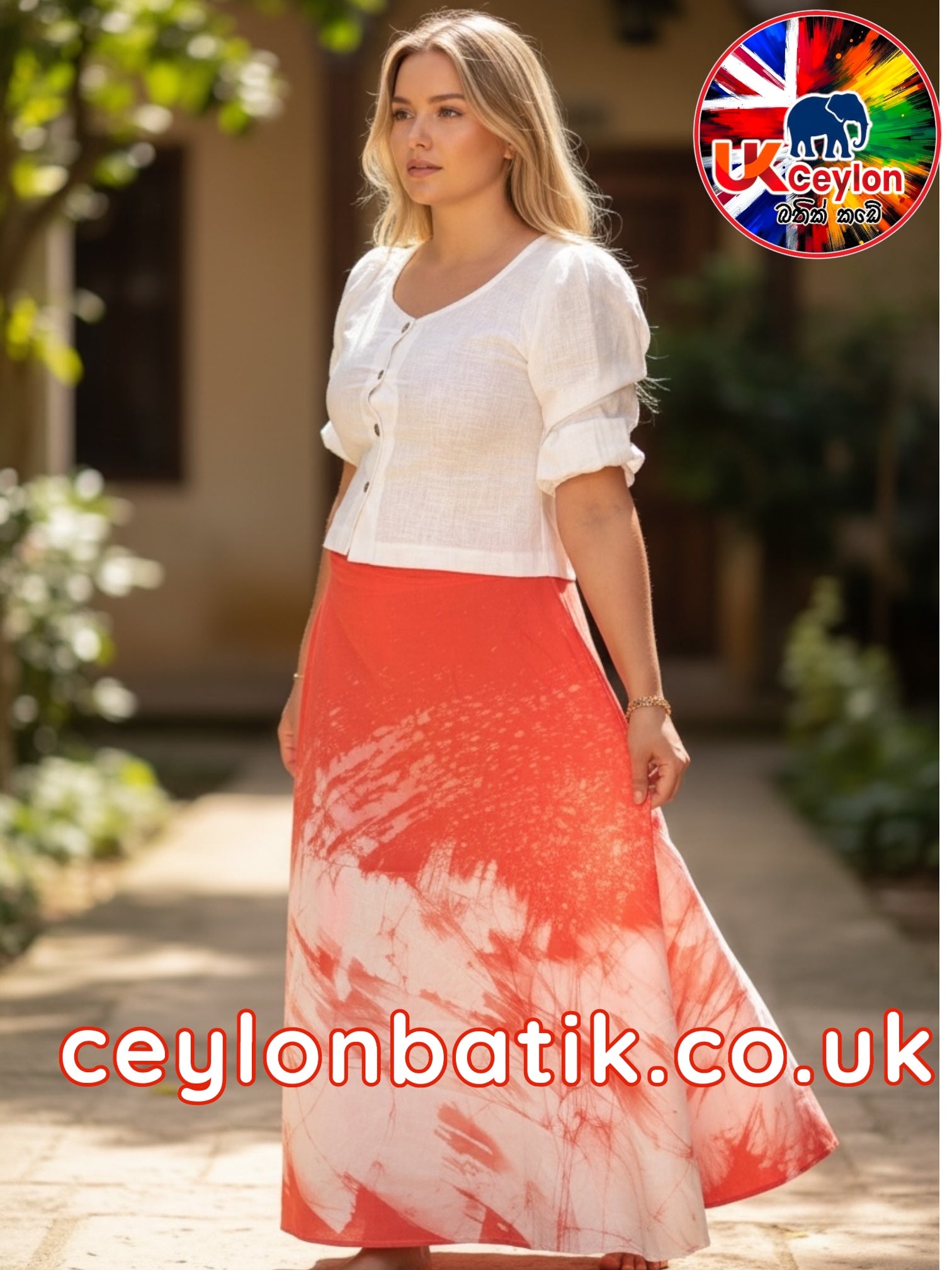 Handcrafted Batik Wrap Around Skirts (Free Size)| Awurudu Edition 2026