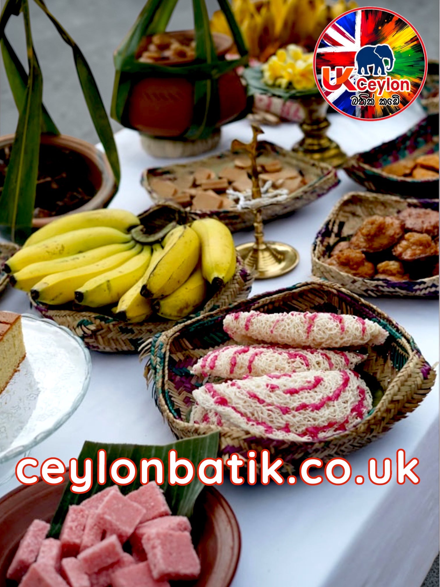 Handwoven Pan Basket 8-10" | අඟල් 8-10 පං වට්ටිය | අවුරුදු කැවිලි වට්ටි