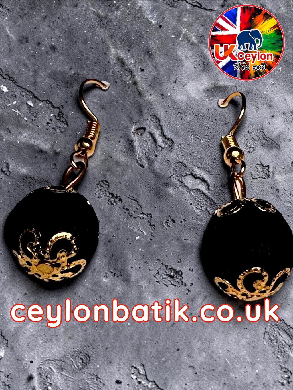Ceylon Artisan Elegance – Handmade Earrings