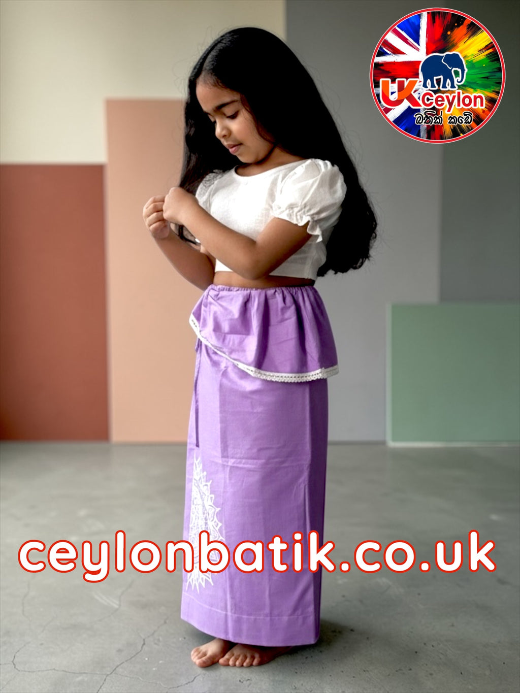 Little Ceylon Princess – Girls Cultural Dress