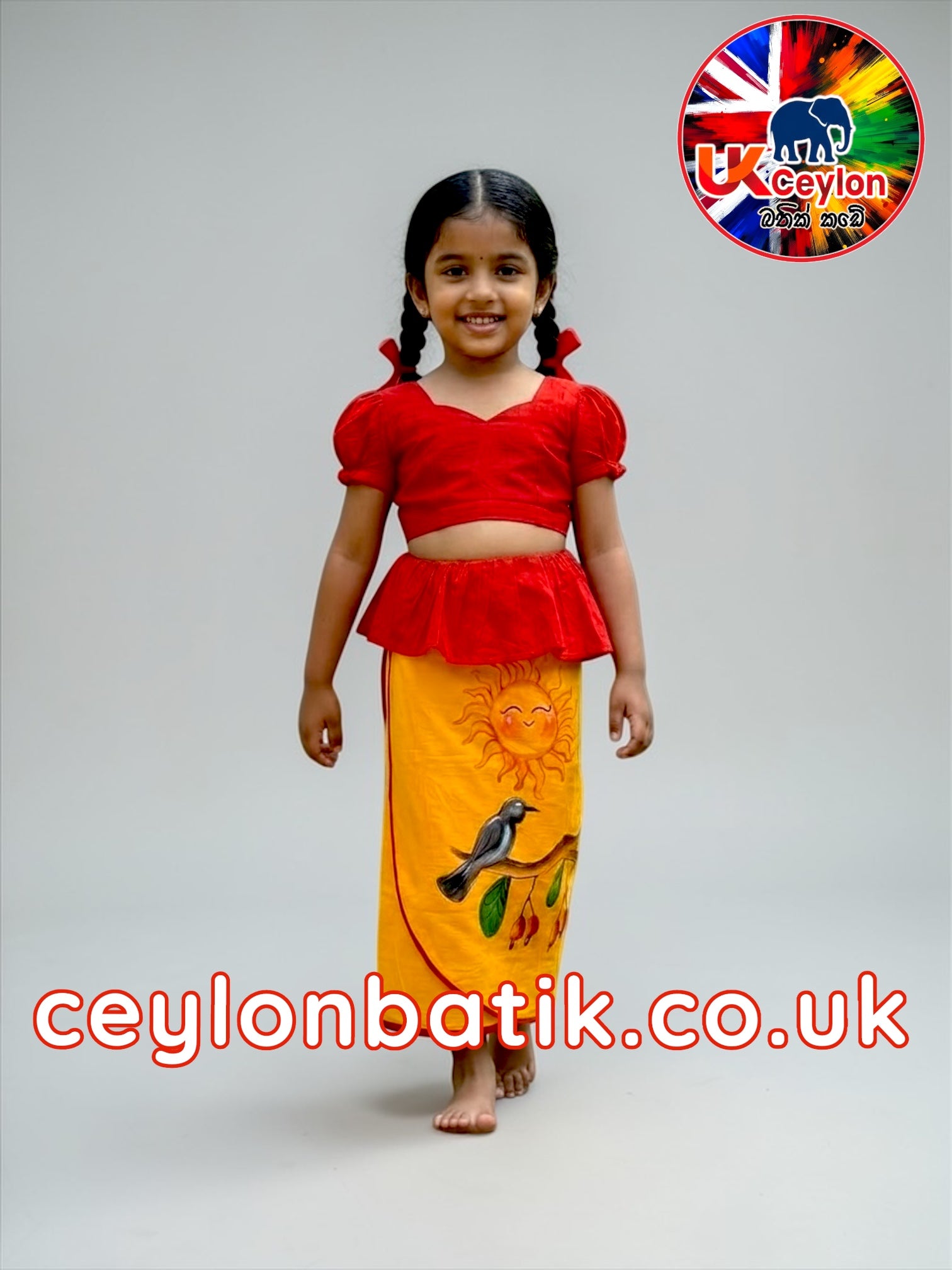 Little Ceylon Princess – Girls Cultural Dress