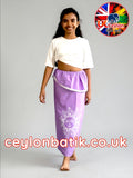 Little Ceylon Princess – Girls Cultural Dress (Lungi Only)