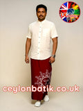 Handcrafted Batik Sarong Only | Awurudu Edition 2026 (Sun)