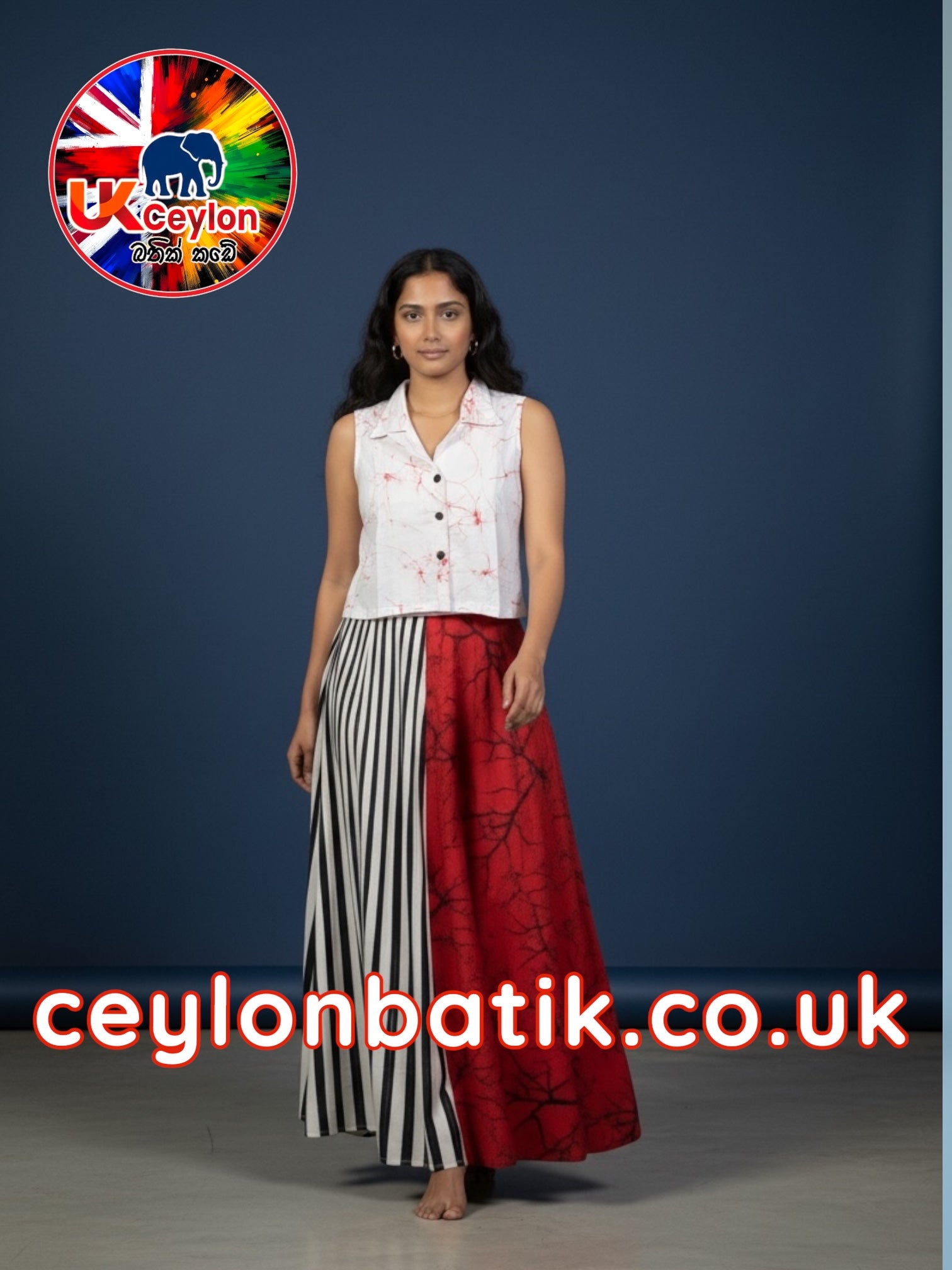 Ceylon Awurudu Batik Top (only Top) | Awurudu Edition 2026