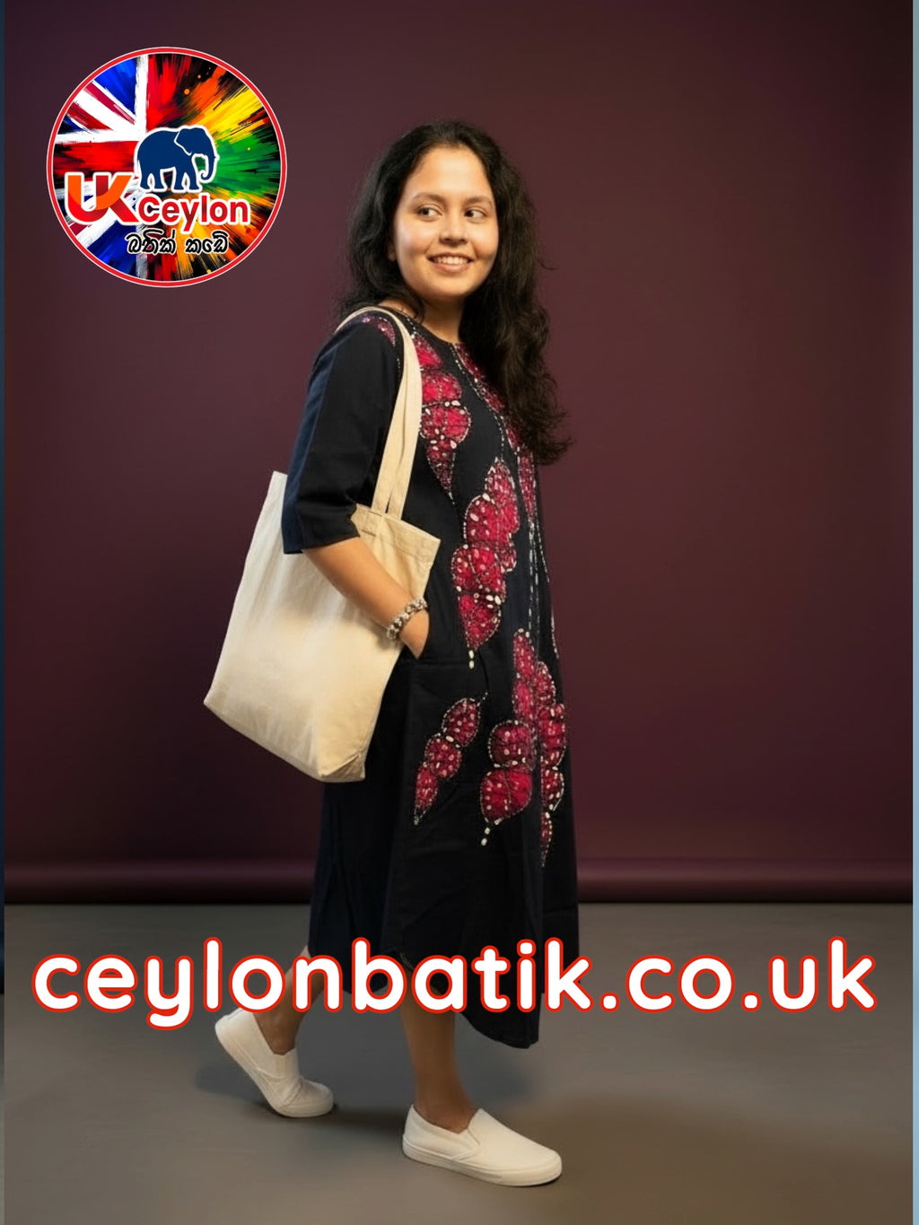 Handcrafted Batik Short Frock Awurudu Edition 2026