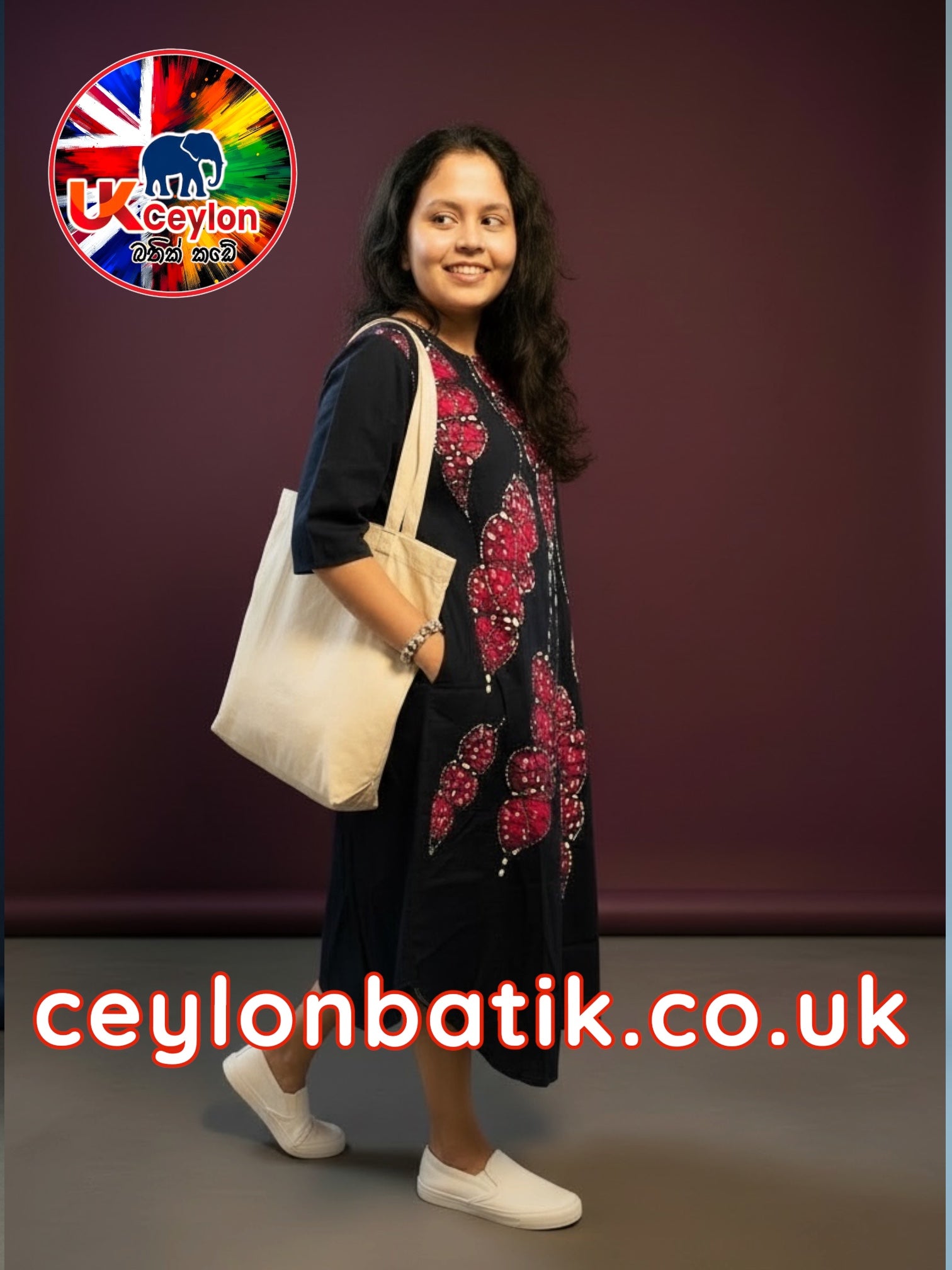 Handcrafted Batik Short Frock Awurudu Edition 2026