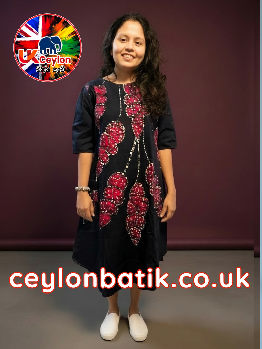 Handcrafted Batik Short Frock Awurudu Edition 2026