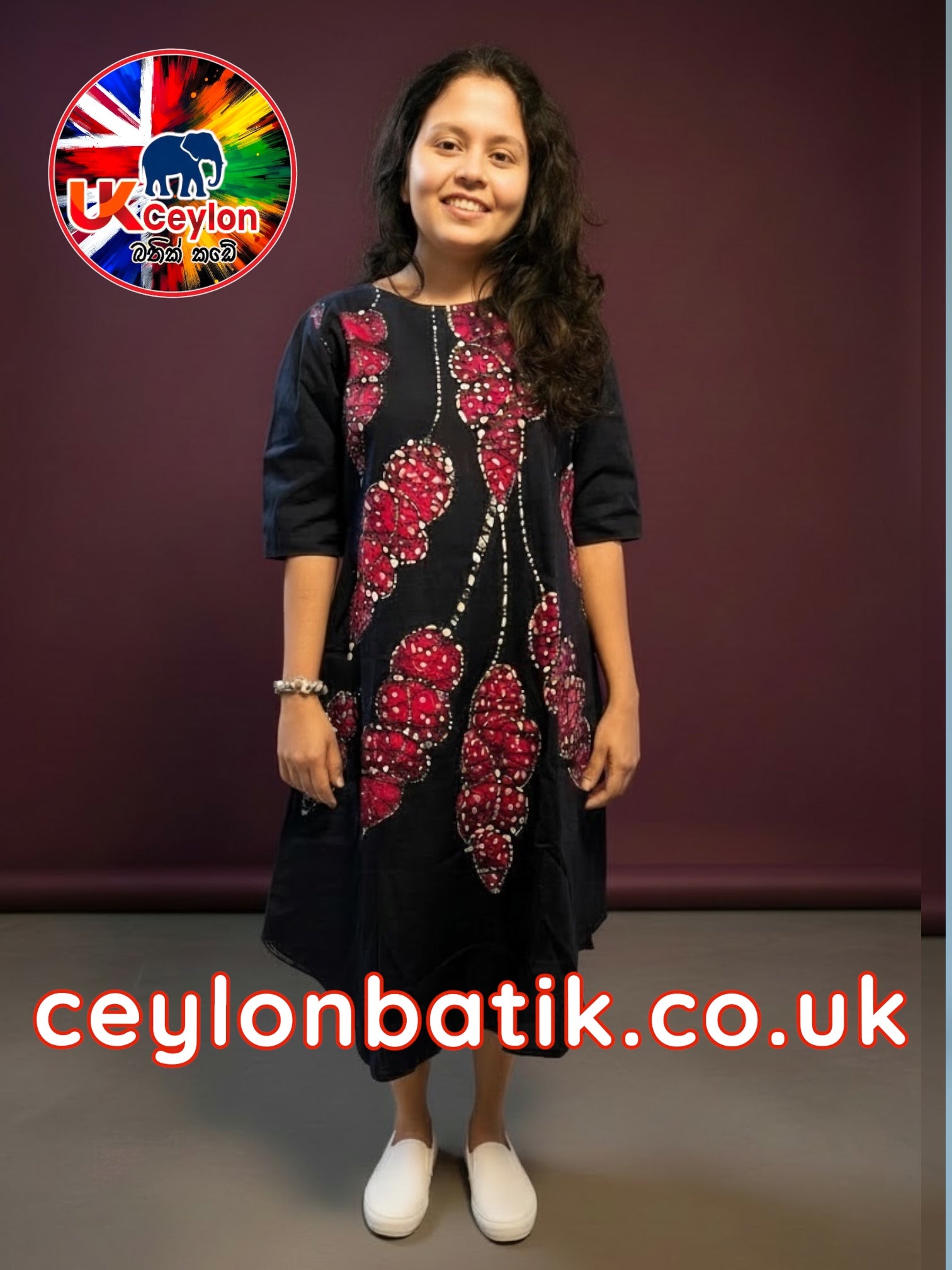 Handcrafted Batik Short Frock Awurudu Edition 2026
